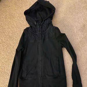 Black Lululemon hoodie. Size 6